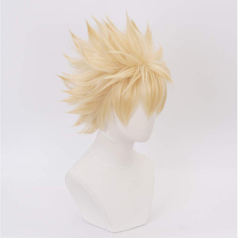 OSIAS Anime Cosplay Wig  Halloween Wig  with Free Wig Cap (Bakugou Katsuki) - Image 2